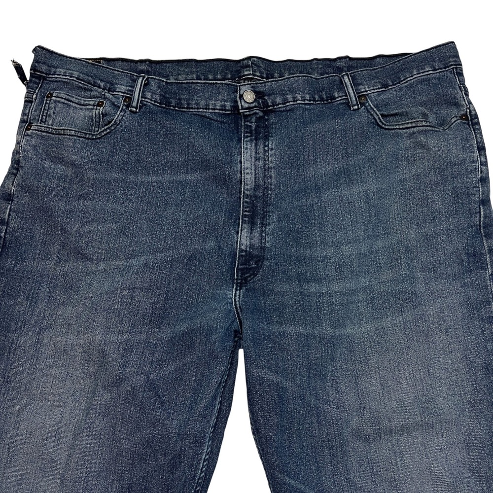 Levi's Jeans Mens 48x29 Blue 550 Relaxed Fit Tapered Leg Denim Pants